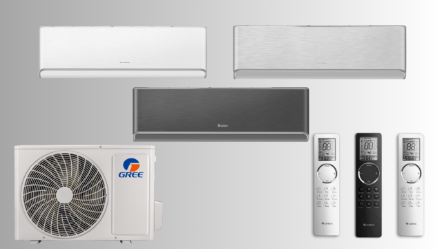 Gree AIRY Series Wall Mounted Type Air Conditioners GWH18AVDXE-K6DNA1A/I